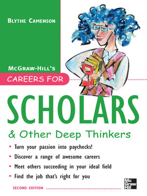 Careers for Scholars & Other Deep Thinkers - ebook